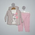 Set 3 Piese Love Girls Roz