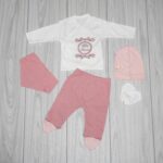 Set 5 Piese Mica Prințesă Somon