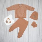 Set 5 Piese Ursuleț Maro