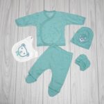 Set 5 Piese Ursuleț Verde